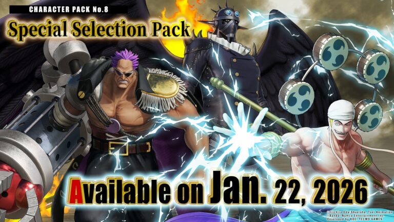 One Piece: Pirate Warriors 4 – Character Pack 8 für Januar 2026 angekündigt